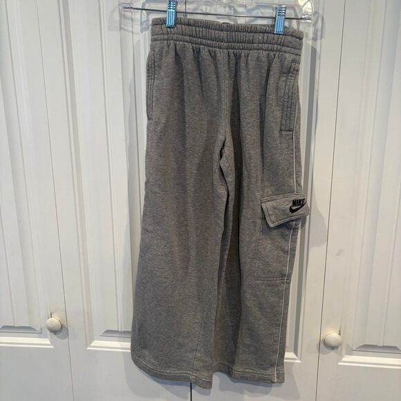 Nike Gray Cargo Sweatpants Size Small - Picture 1 of 8